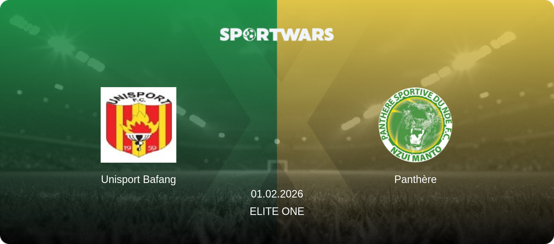 Unisport Bafang — Panthère, 01.02.2026 — Elite One (match preview)