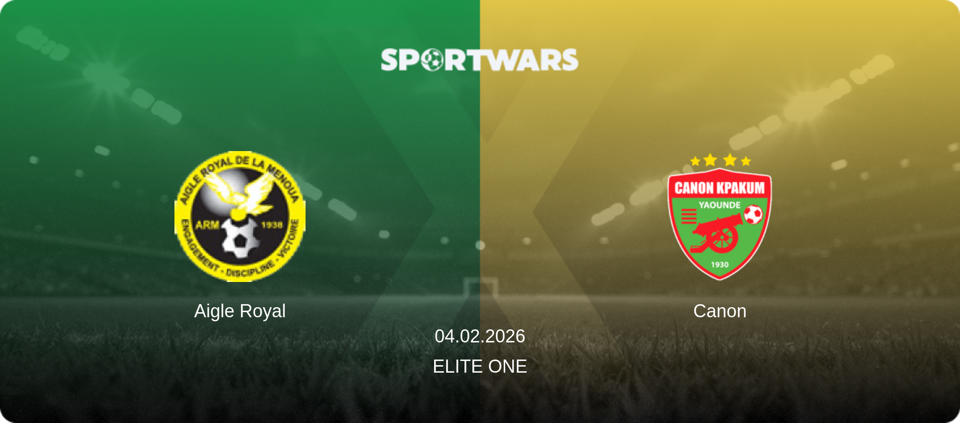 Aigle Royal — Canon, 04.02.2026 — Elite One (match preview)