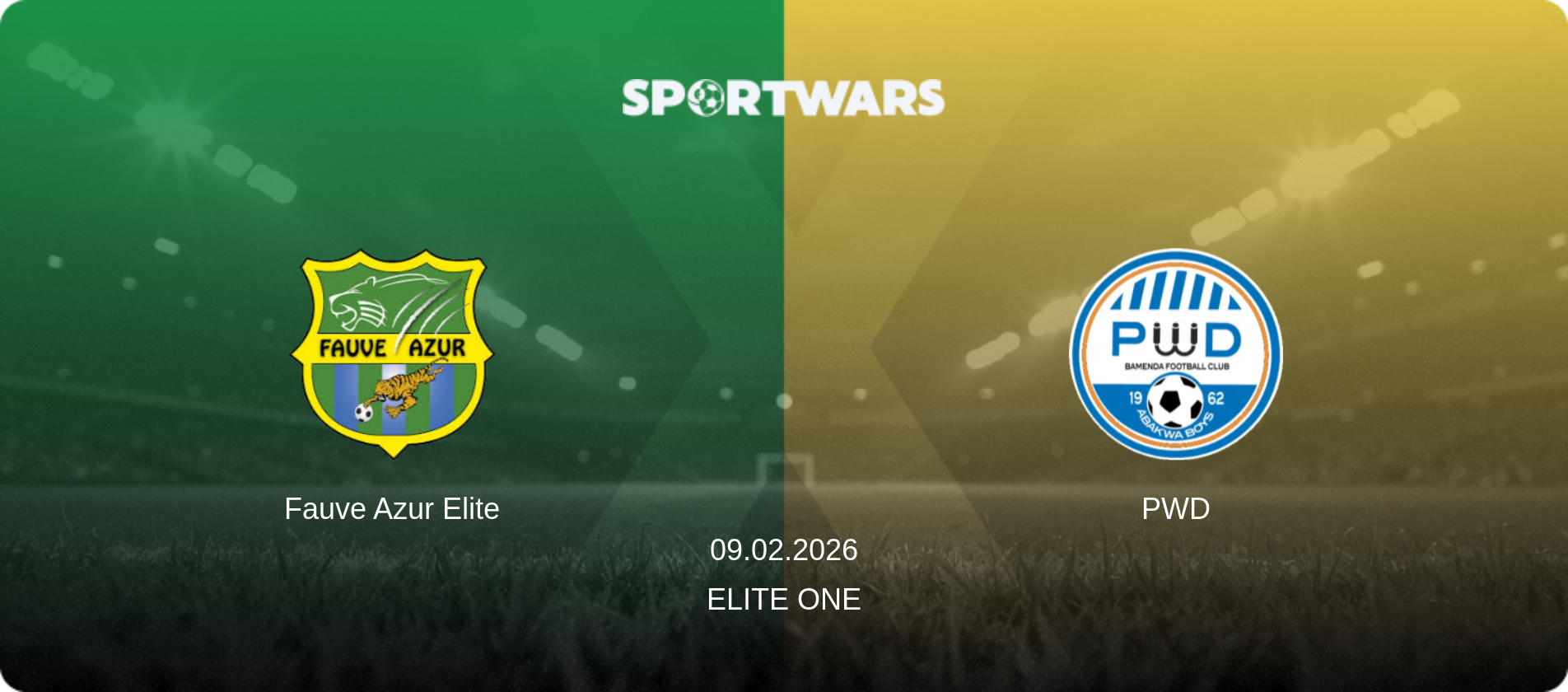 Fauve Azur Elite — PWD, 09.02.2026 — Elite One (match preview)