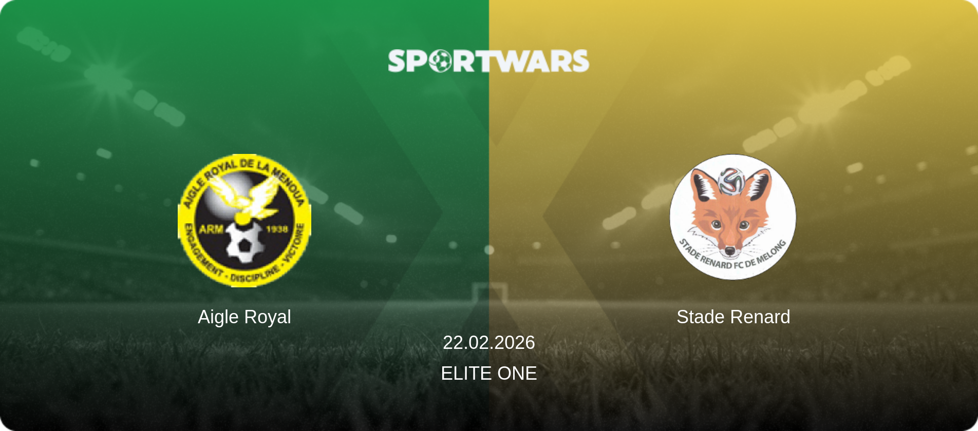 Aigle Royal — Stade Renard, 22.02.2026 — Elite One (match preview)