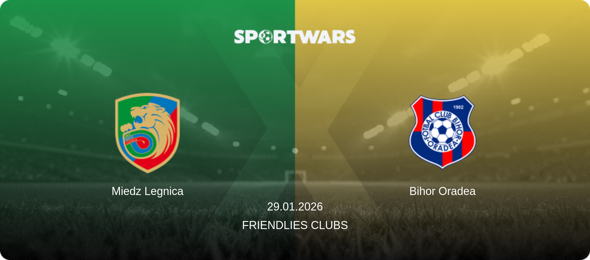 Miedz Legnica — Bihor Oradea, 29.01.2026 — Friendlies Clubs (match preview)