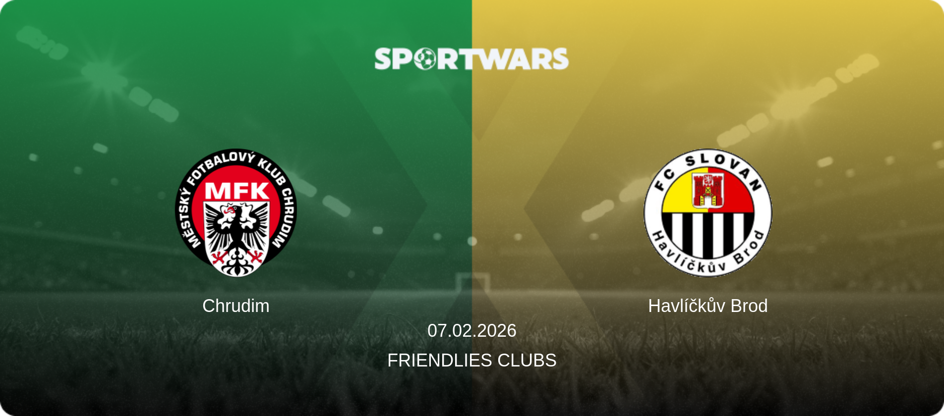 Chrudim — Havlíčkův Brod, 07.02.2026 — Friendlies Clubs (match preview)