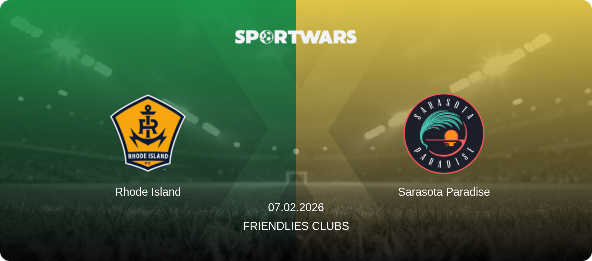 Rhode Island — Sarasota Paradise, 07.02.2026 — Friendlies Clubs (match preview)