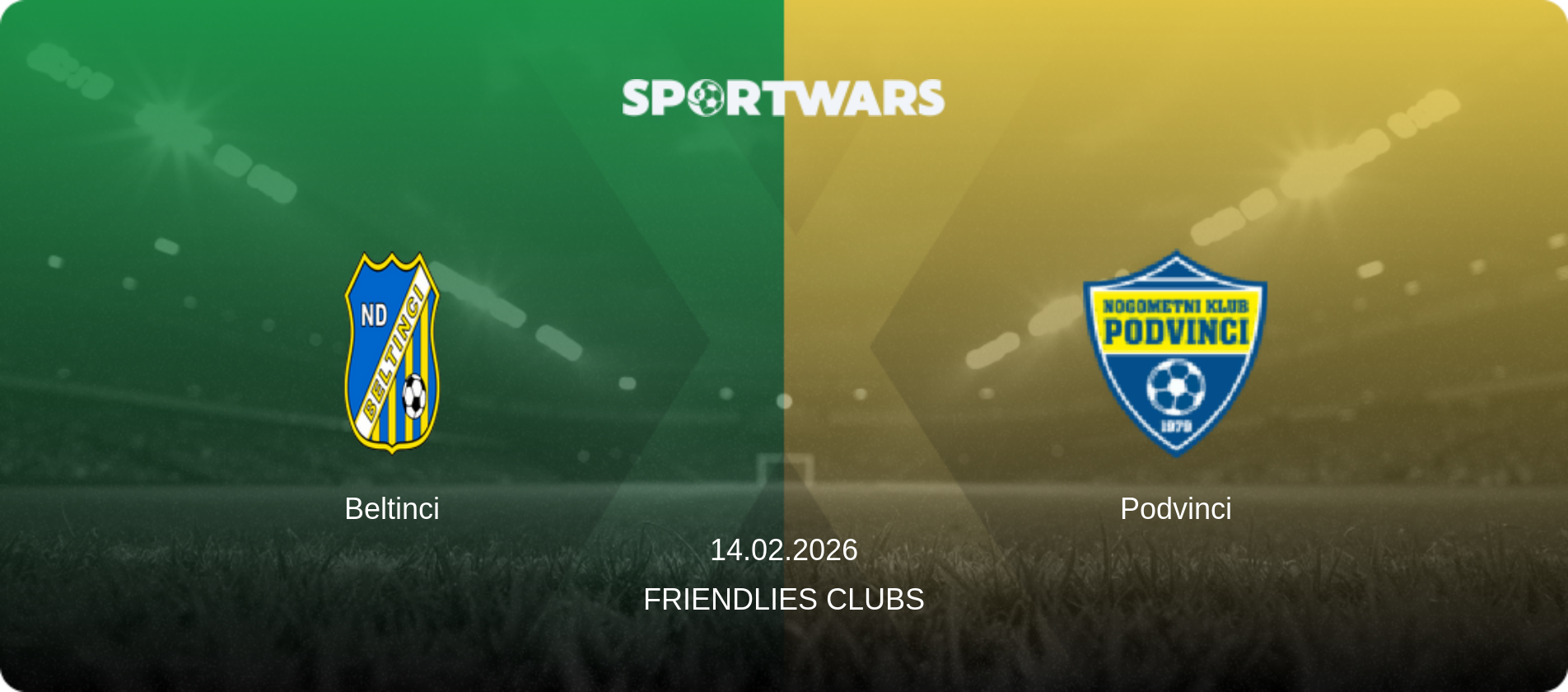 Beltinci — Podvinci, 14.02.2026 — Friendlies Clubs (match preview)