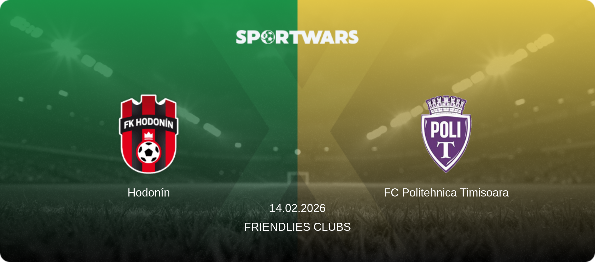 Hodonín — FC Politehnica Timisoara, 14.02.2026 — Friendlies Clubs (match preview)