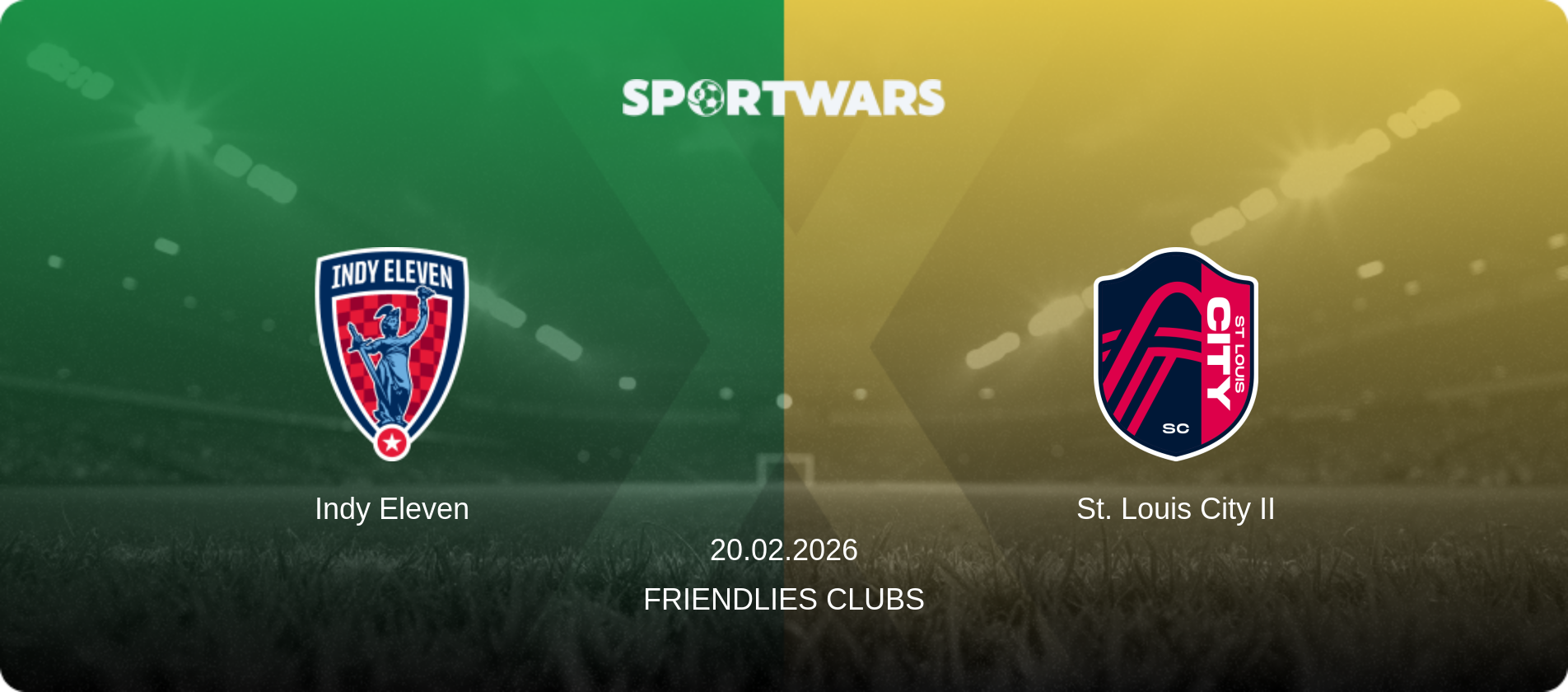Indy Eleven — St. Louis City II, 20.02.2026 — Friendlies Clubs (match preview)