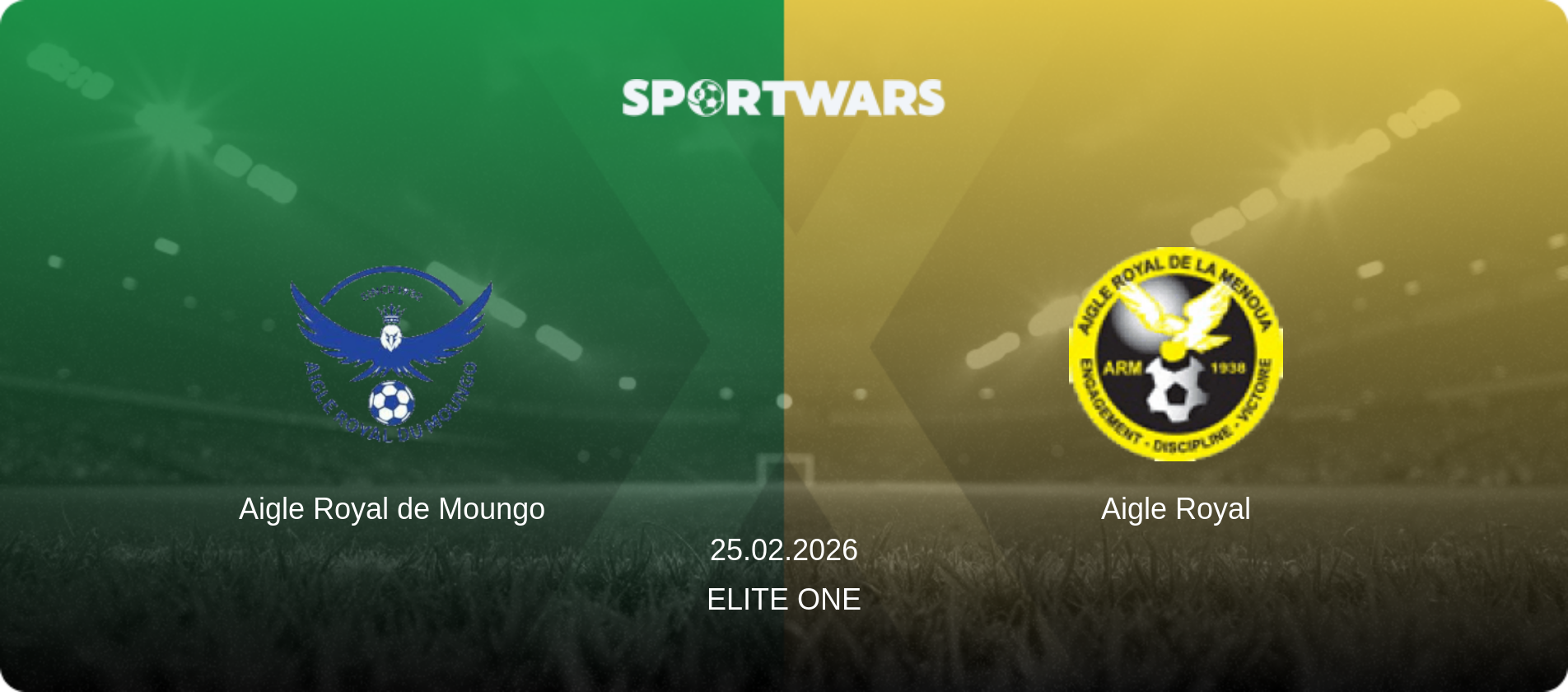 Aigle Royal de Moungo — Aigle Royal, 25.02.2026 — Elite One (match preview)
