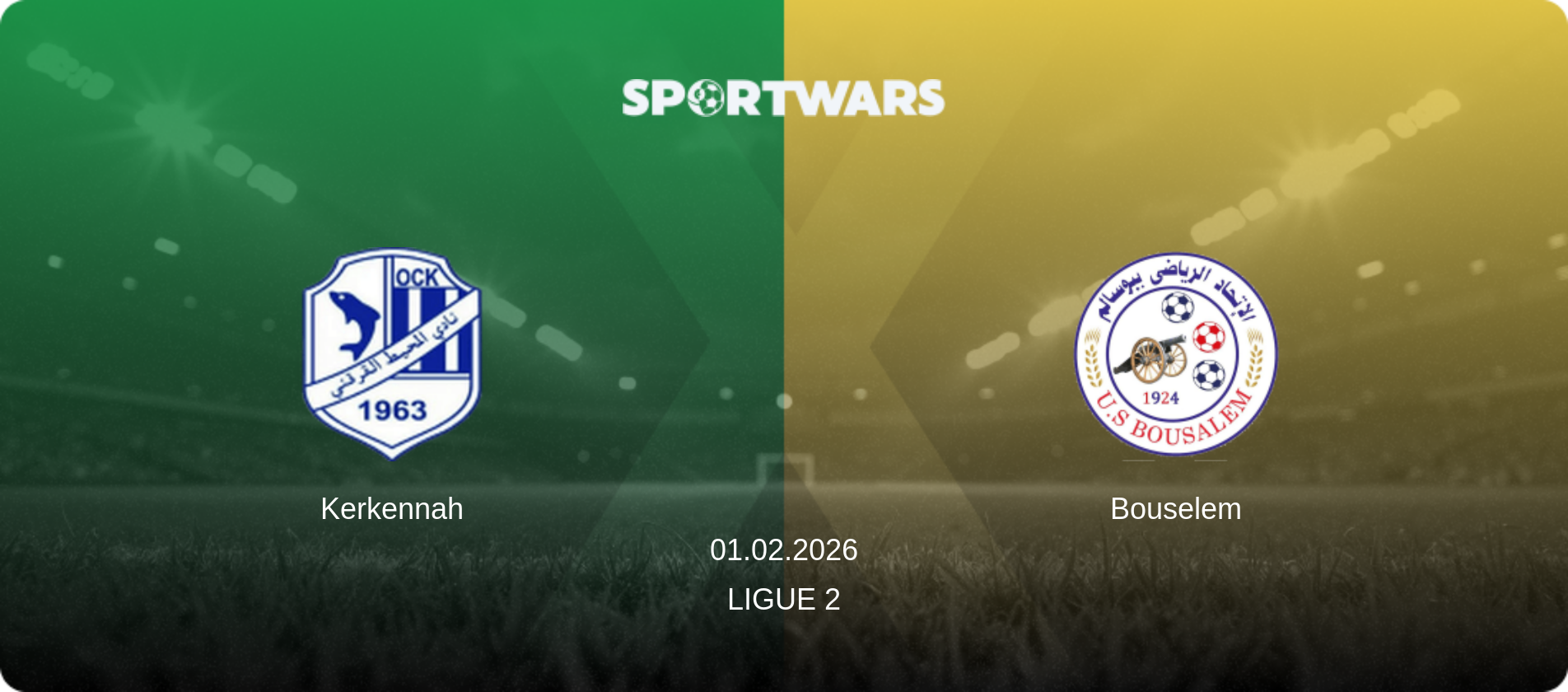 Kerkennah — Bouselem, 01.02.2026 — Ligue 2 (match preview)