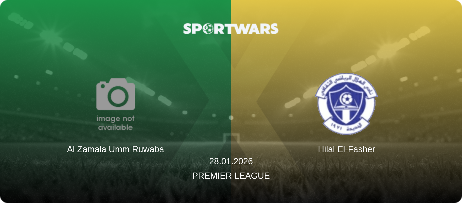 Al Zamala Umm Ruwaba — Hilal El-Fasher, 28.01.2026 — Premier League (match preview)