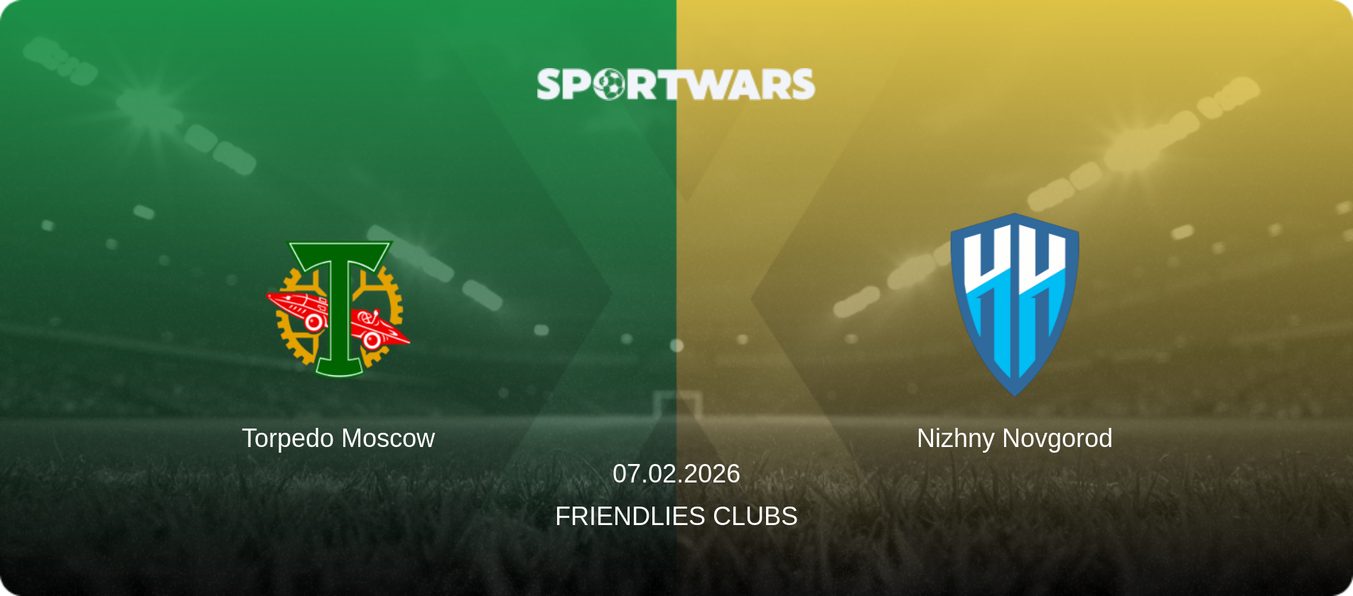 Torpedo Moscow — Nizhny Novgorod, 07.02.2026 — Friendlies Clubs (match preview)