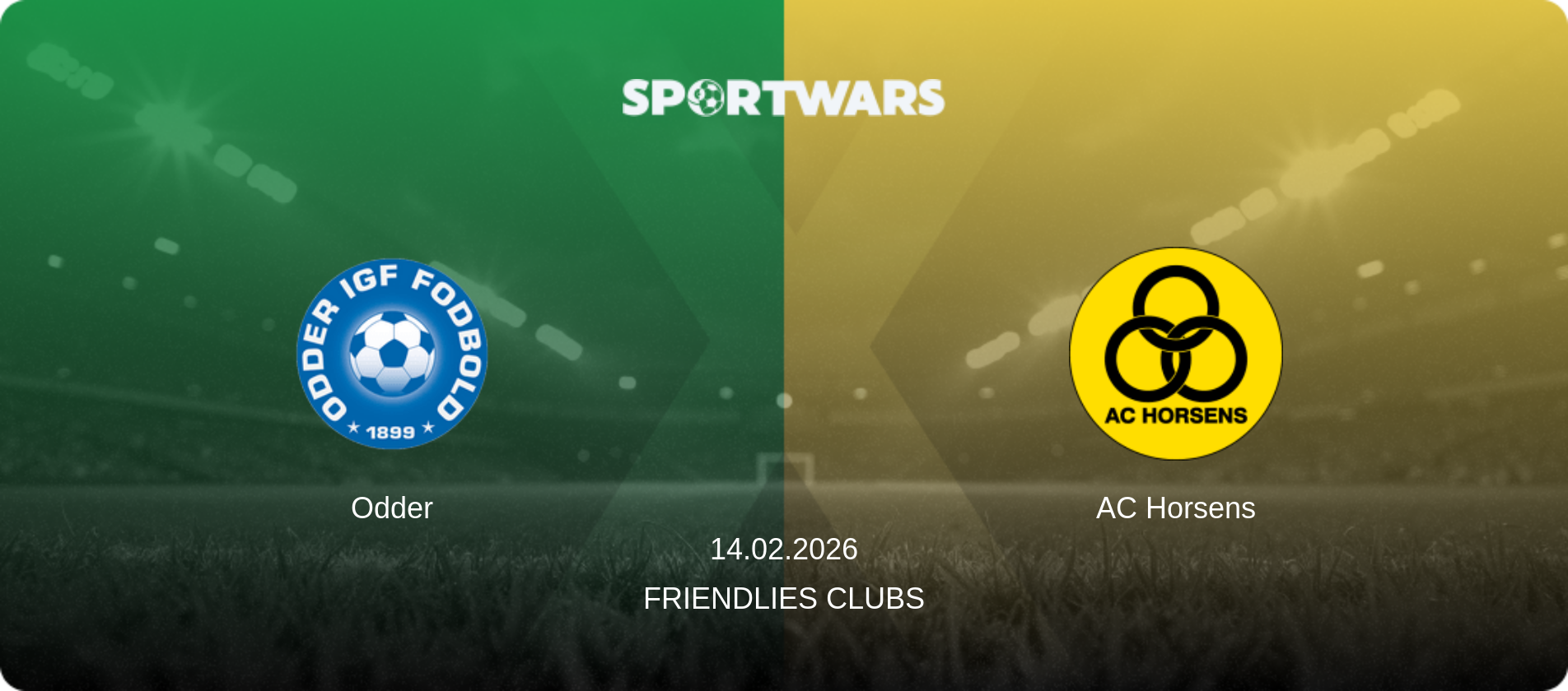 Odder — AC Horsens, 14.02.2026 — Friendlies Clubs (match preview)