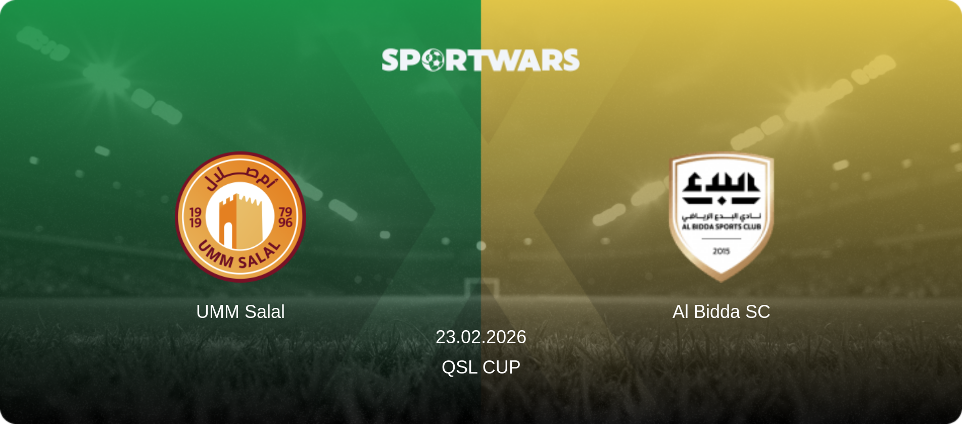 UMM Salal — Al Bidda SC, 23.02.2026 — QSL Cup (match preview)