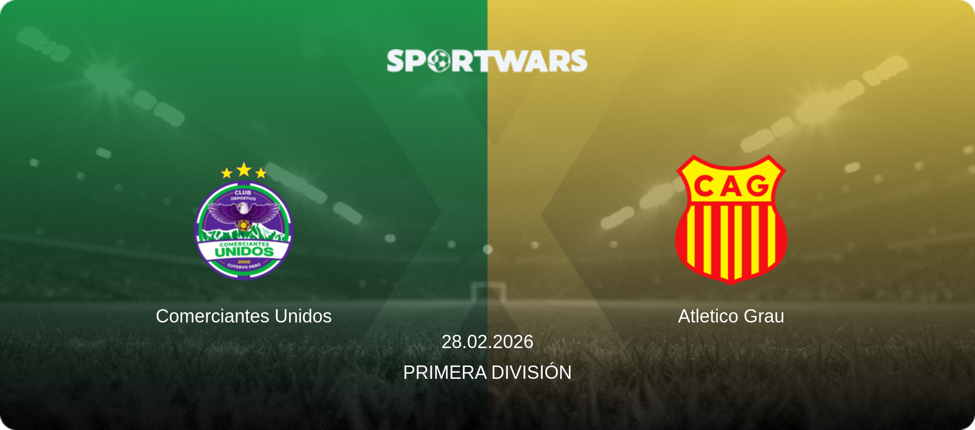 Comerciantes Unidos — Atletico Grau, 28.02.2026 — Primera División (match preview)