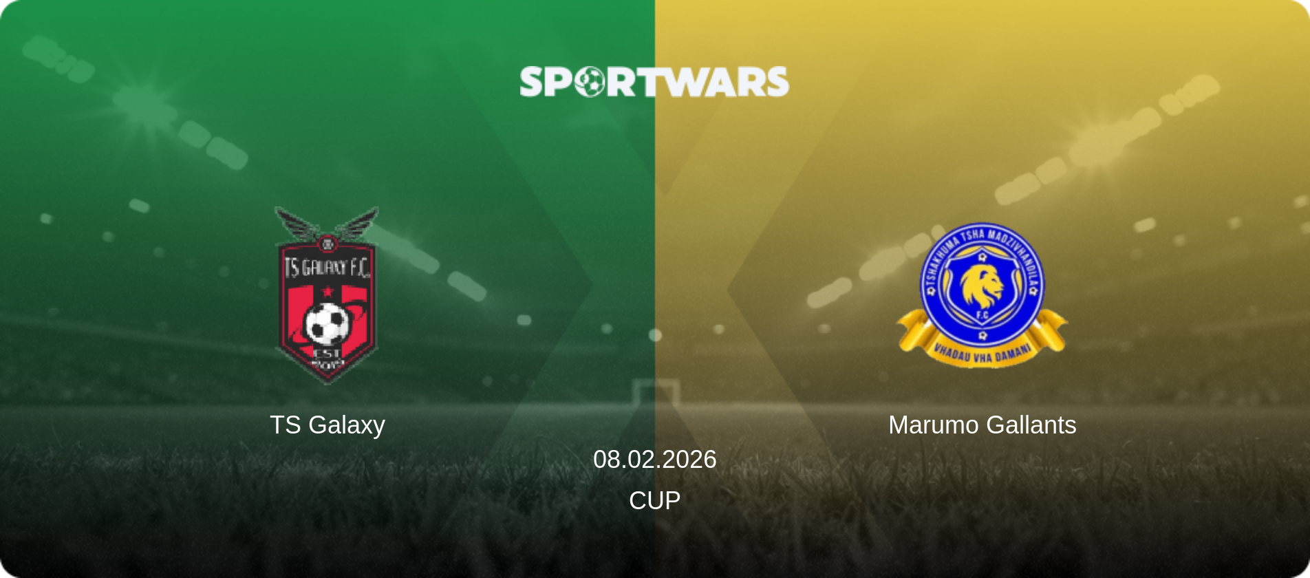 TS Galaxy — Marumo Gallants, 08.02.2026 — Cup (match preview)