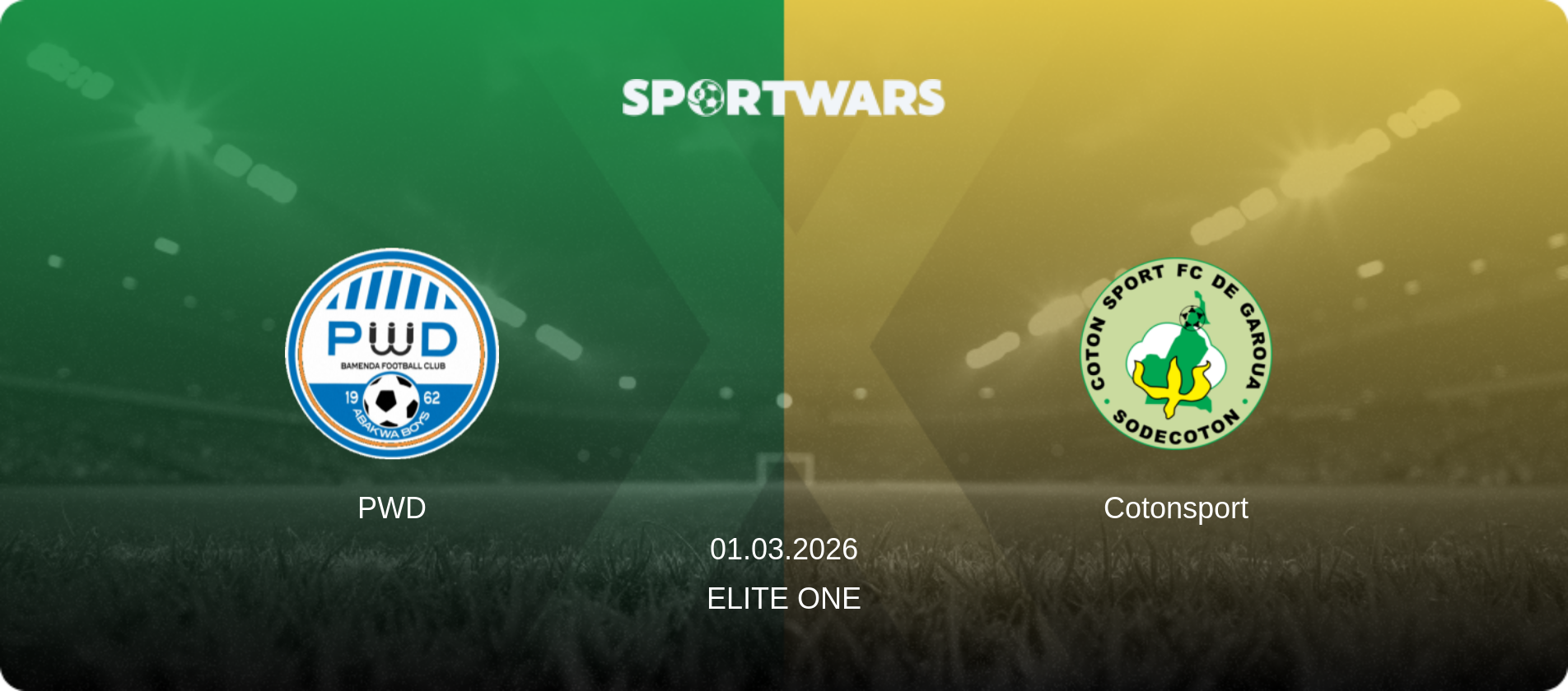 PWD — Cotonsport, 01.03.2026 — Elite One (match preview)