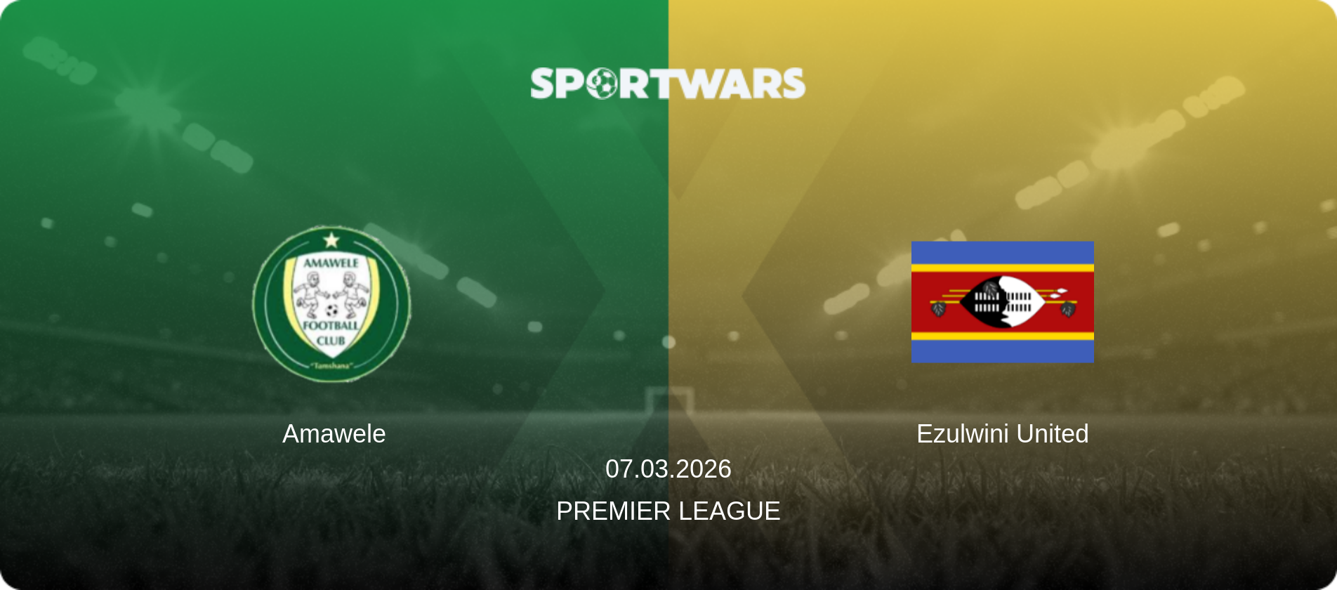 Amawele — Ezulwini United, 07.03.2026 — Premier League (match preview)