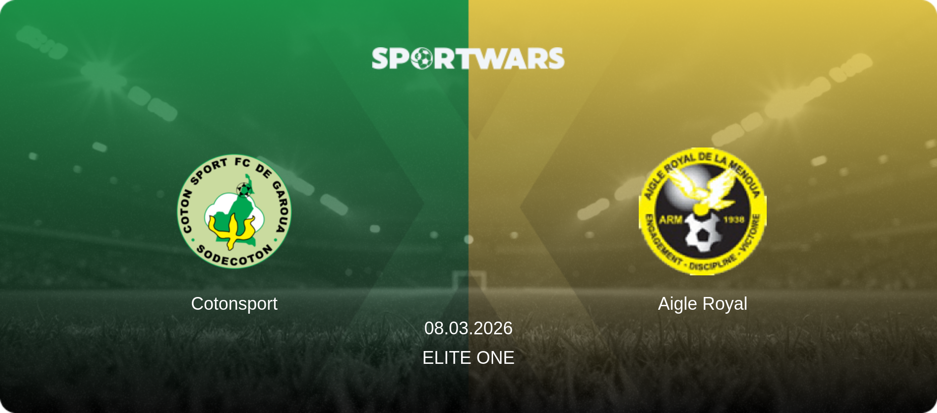 Cotonsport — Aigle Royal, 08.03.2026 — Elite One (match preview)