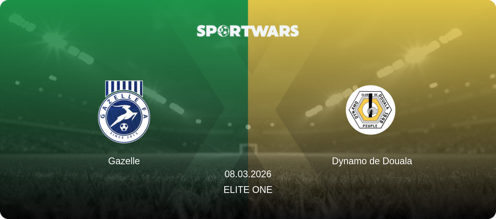 Gazelle — Dynamo de Douala, 08.03.2026 — Elite One (match preview)