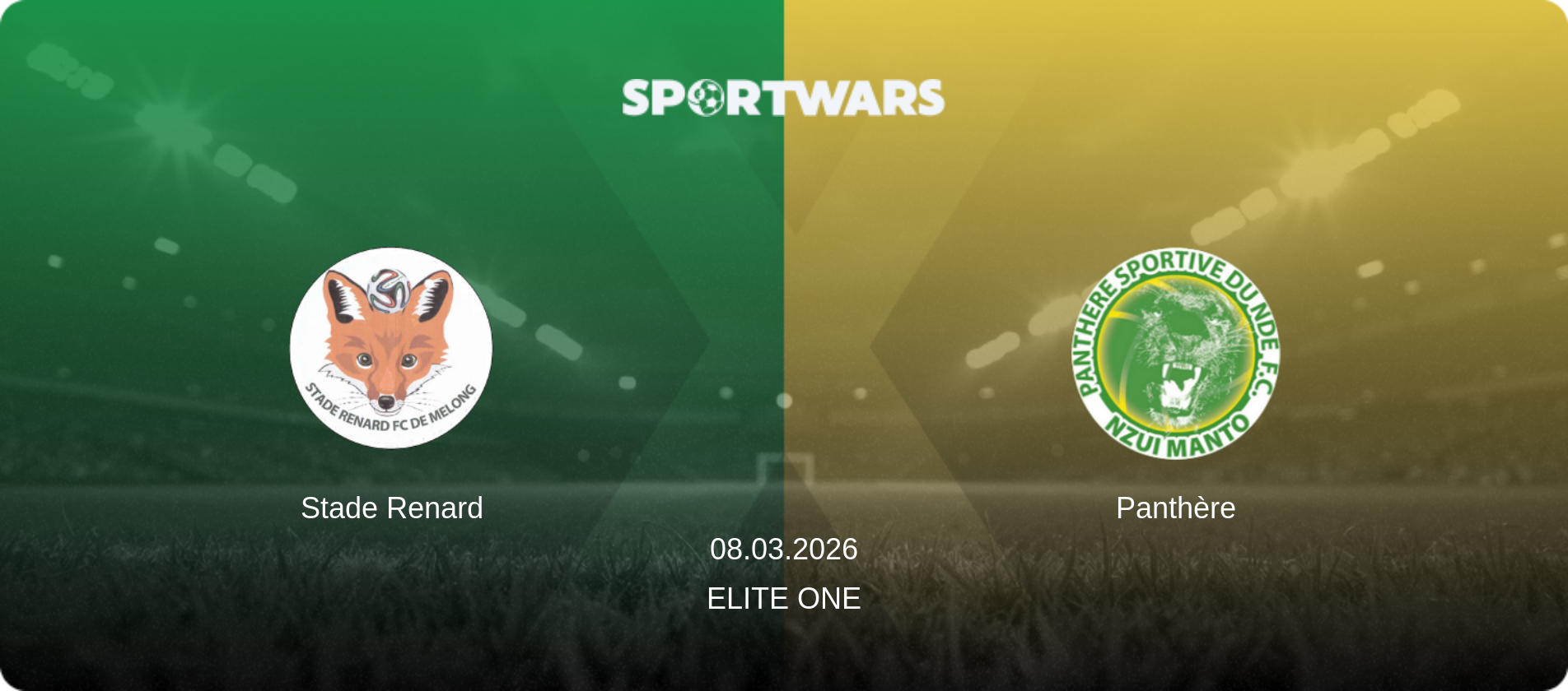 Stade Renard — Panthère, 08.03.2026 — Elite One (match preview)