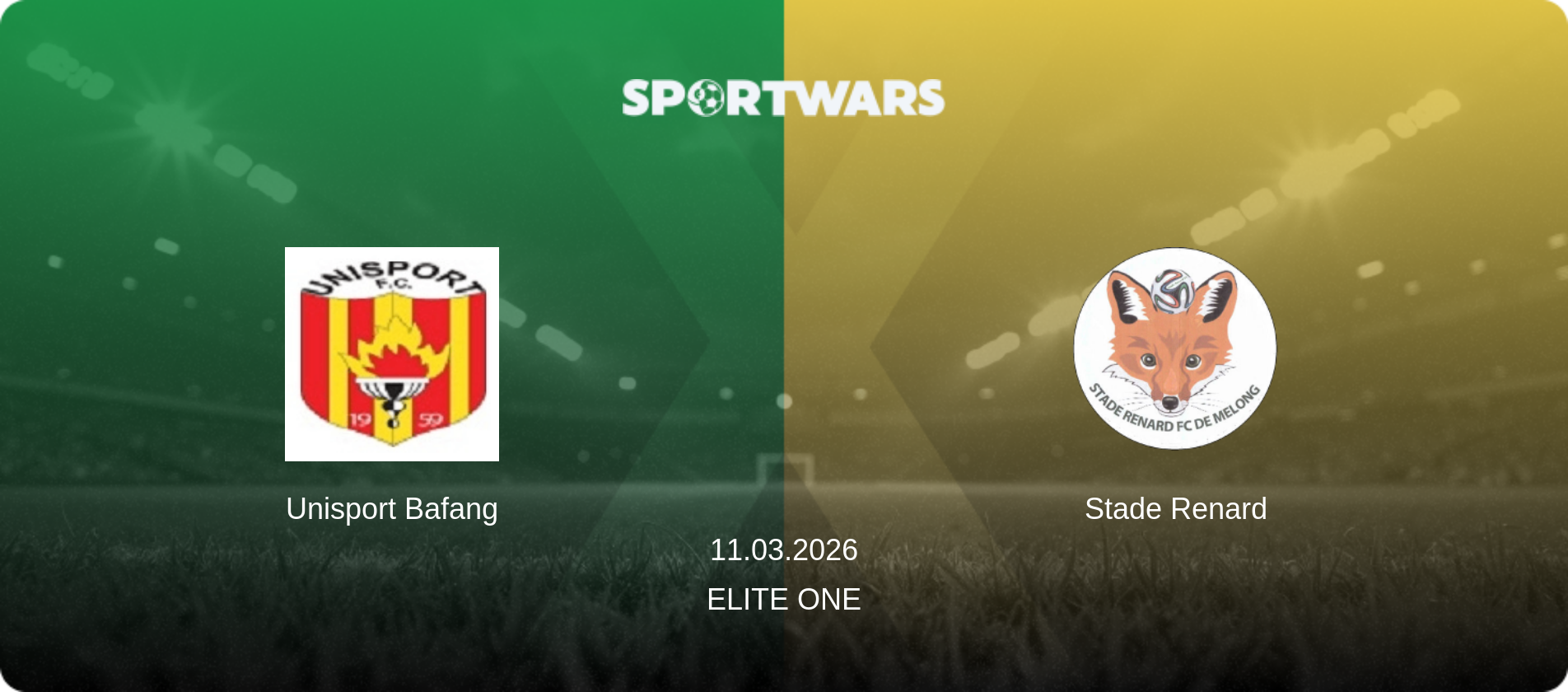 Unisport Bafang — Stade Renard, 11.03.2026 — Elite One (match preview)