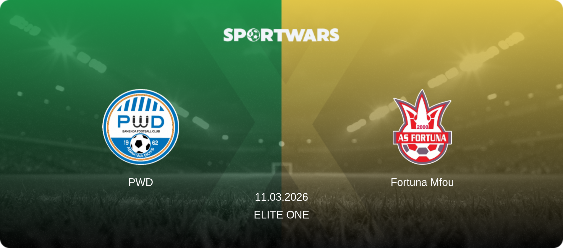 PWD — Fortuna Mfou, 11.03.2026 — Elite One (match preview)