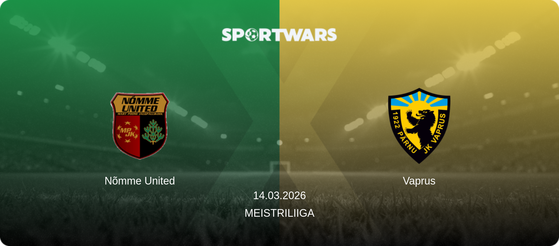 Nõmme United — Vaprus, 14.03.2026 — Meistriliiga (match preview)