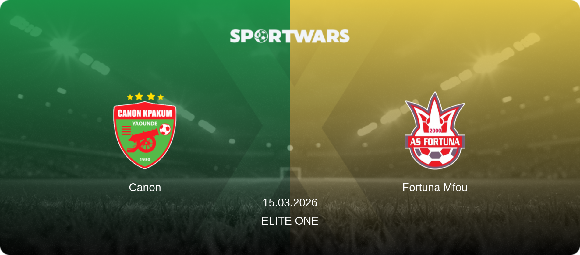 Canon — Fortuna Mfou, 15.03.2026 — Elite One (match preview)