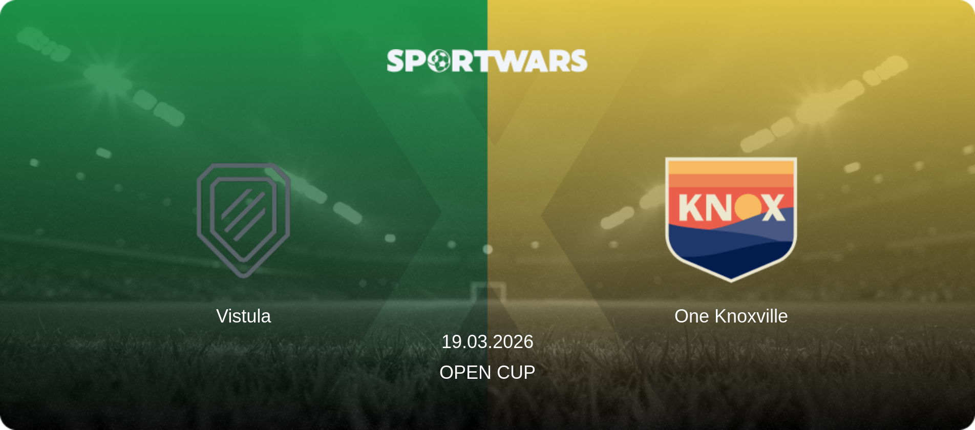 Vistula — One Knoxville, 19.03.2026 — Open Cup (match preview)