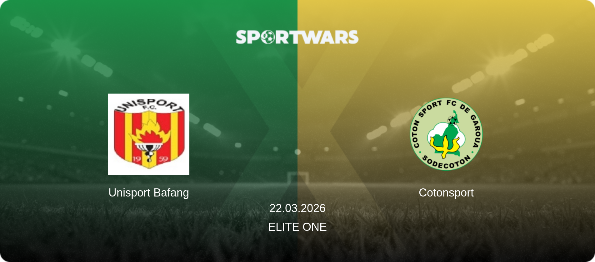 Unisport Bafang — Cotonsport, 22.03.2026 — Elite One (match preview)