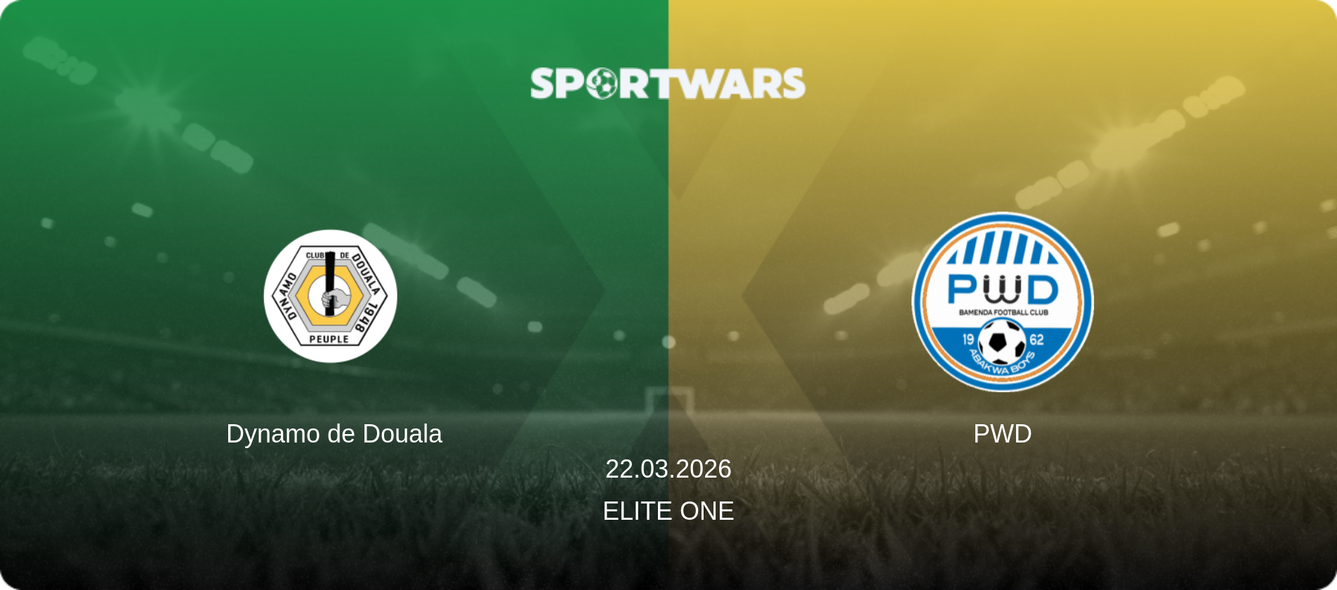 Dynamo de Douala — PWD, 22.03.2026 — Elite One (match preview)