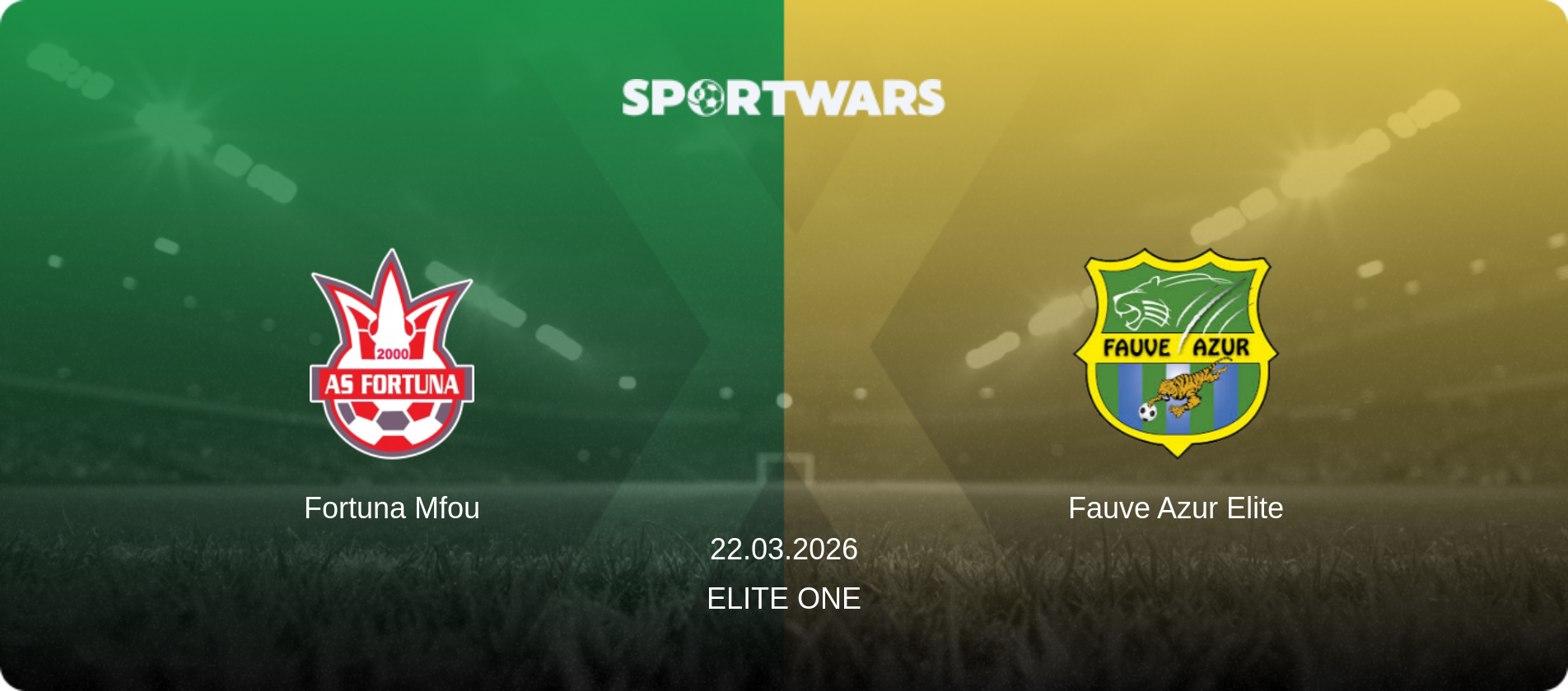 Fortuna Mfou — Fauve Azur Elite, 22.03.2026 — Elite One (match preview)