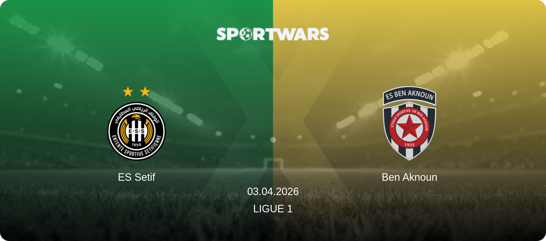 ES Setif — Ben Aknoun, 03.04.2026 — Ligue 1 (match preview)