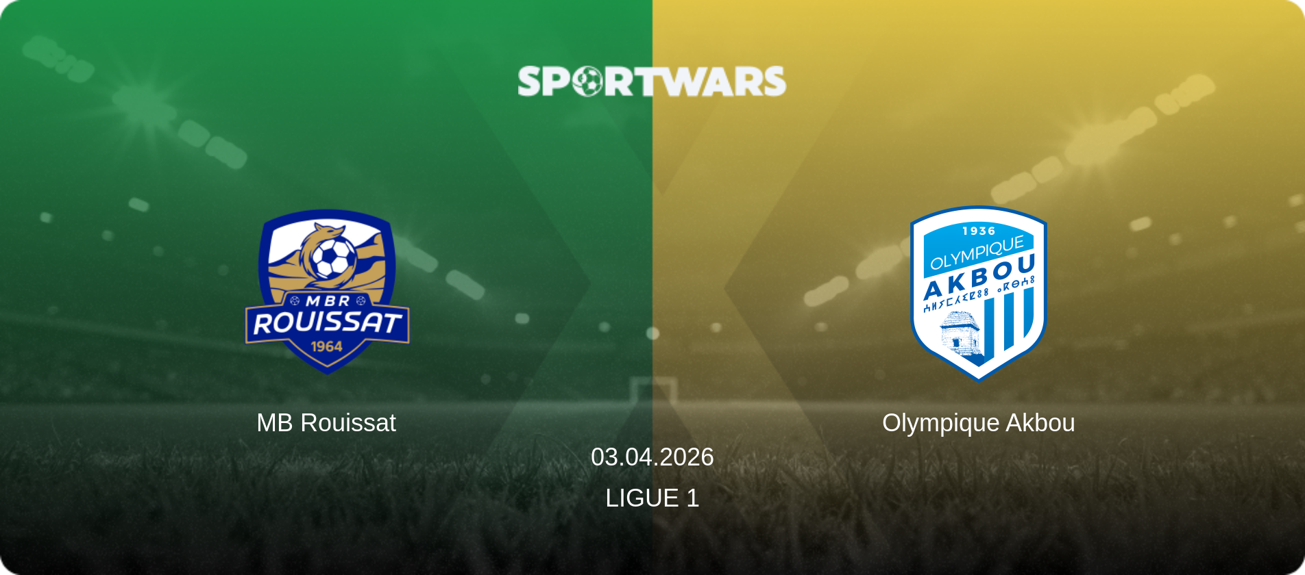 MB Rouissat — Olympique Akbou, 03.04.2026 — Ligue 1 (match preview)