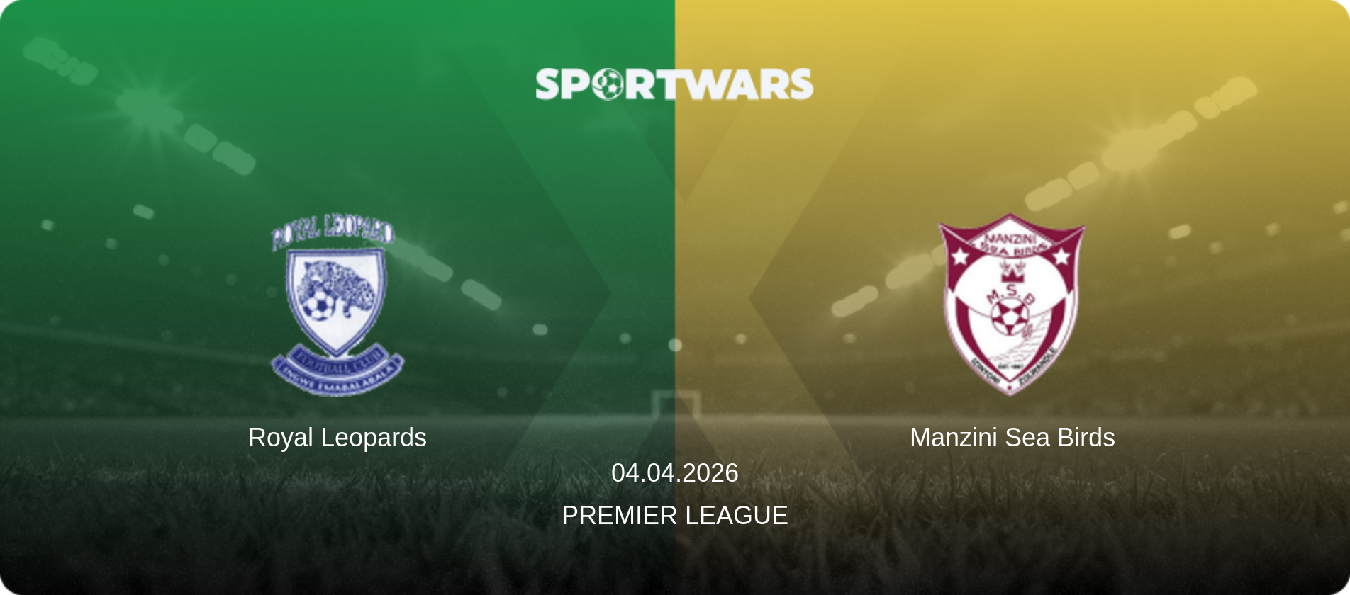 Royal Leopards — Manzini Sea Birds, 04.04.2026 — Premier League (match preview)
