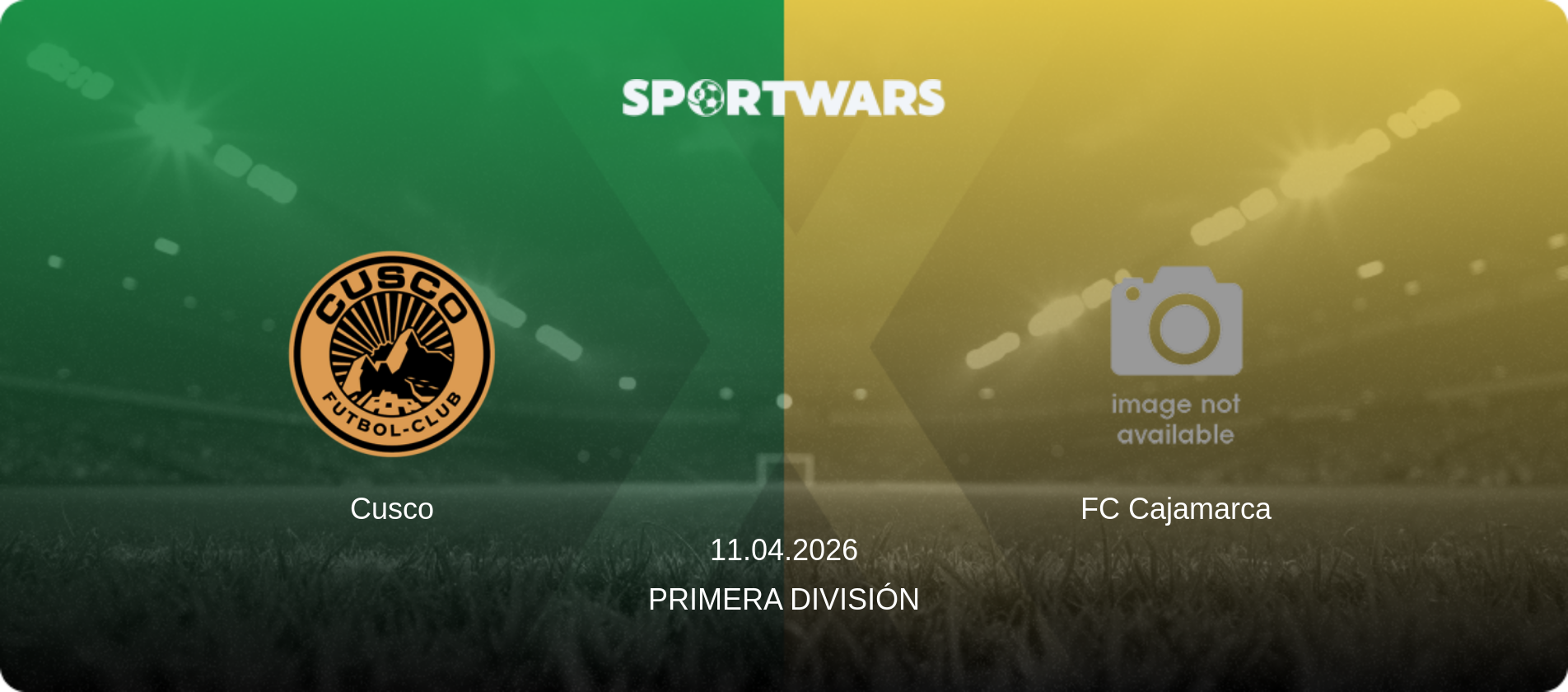 Cusco — FC Cajamarca, 11.04.2026 — Primera División (match preview)