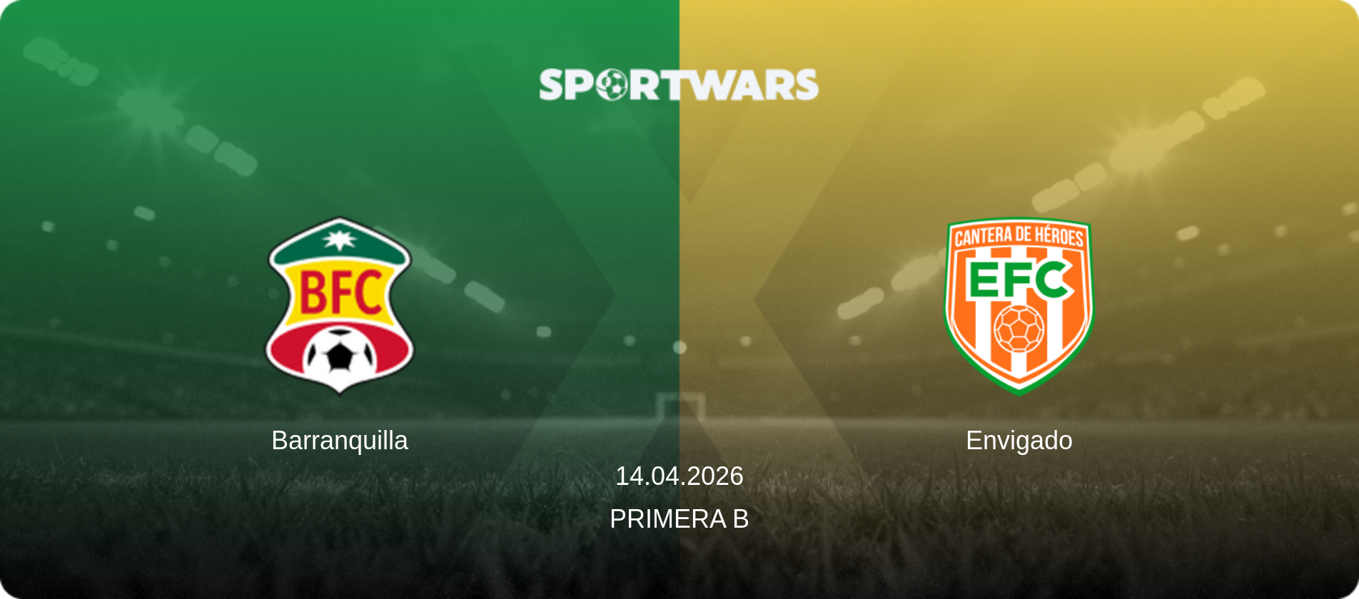 Barranquilla — Envigado, 14.04.2026 — Primera B (match preview)