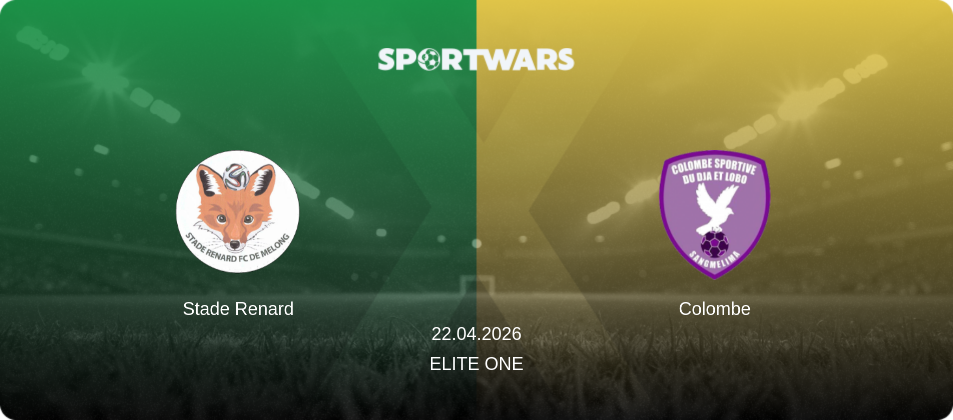 Stade Renard — Colombe, 22.04.2026 — Elite One (match preview)