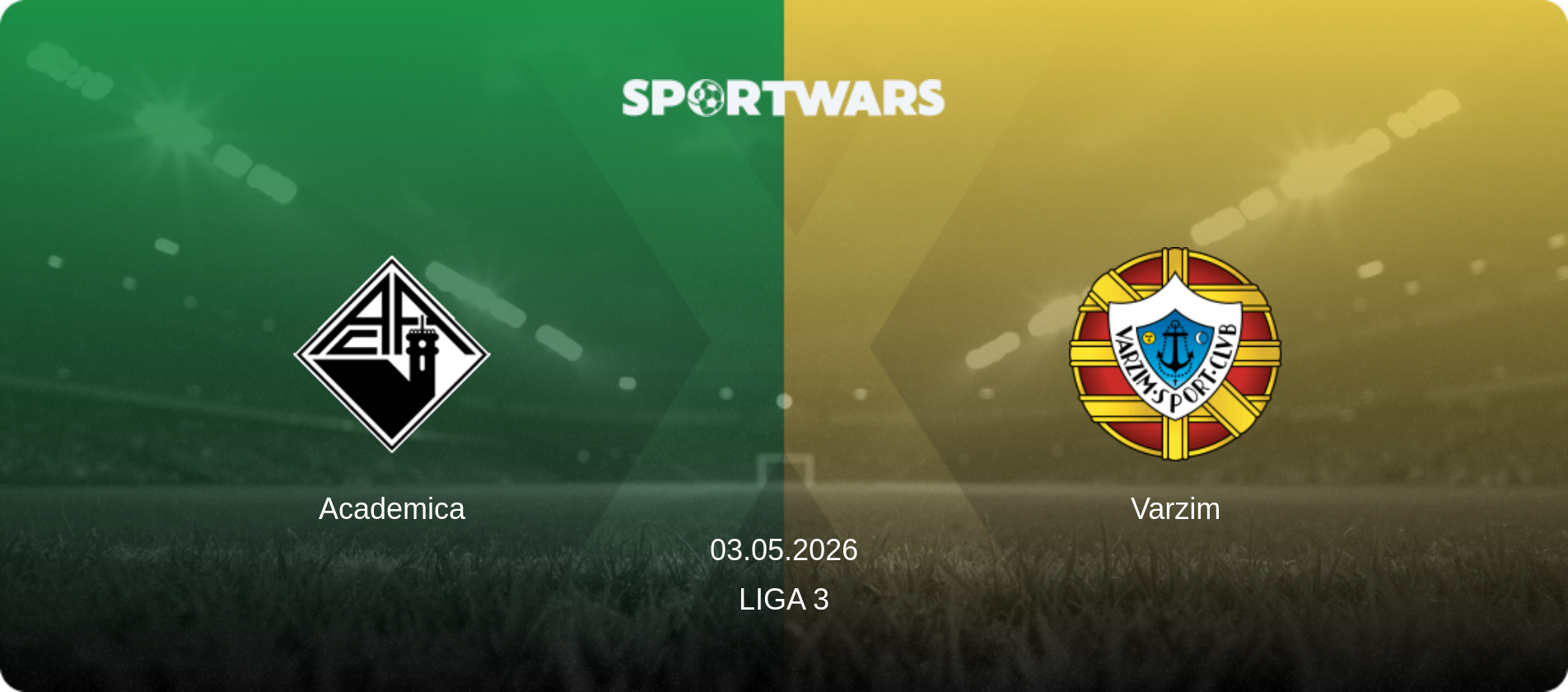 Academica — Varzim, 03.05.2026 — Liga 3 (match preview)