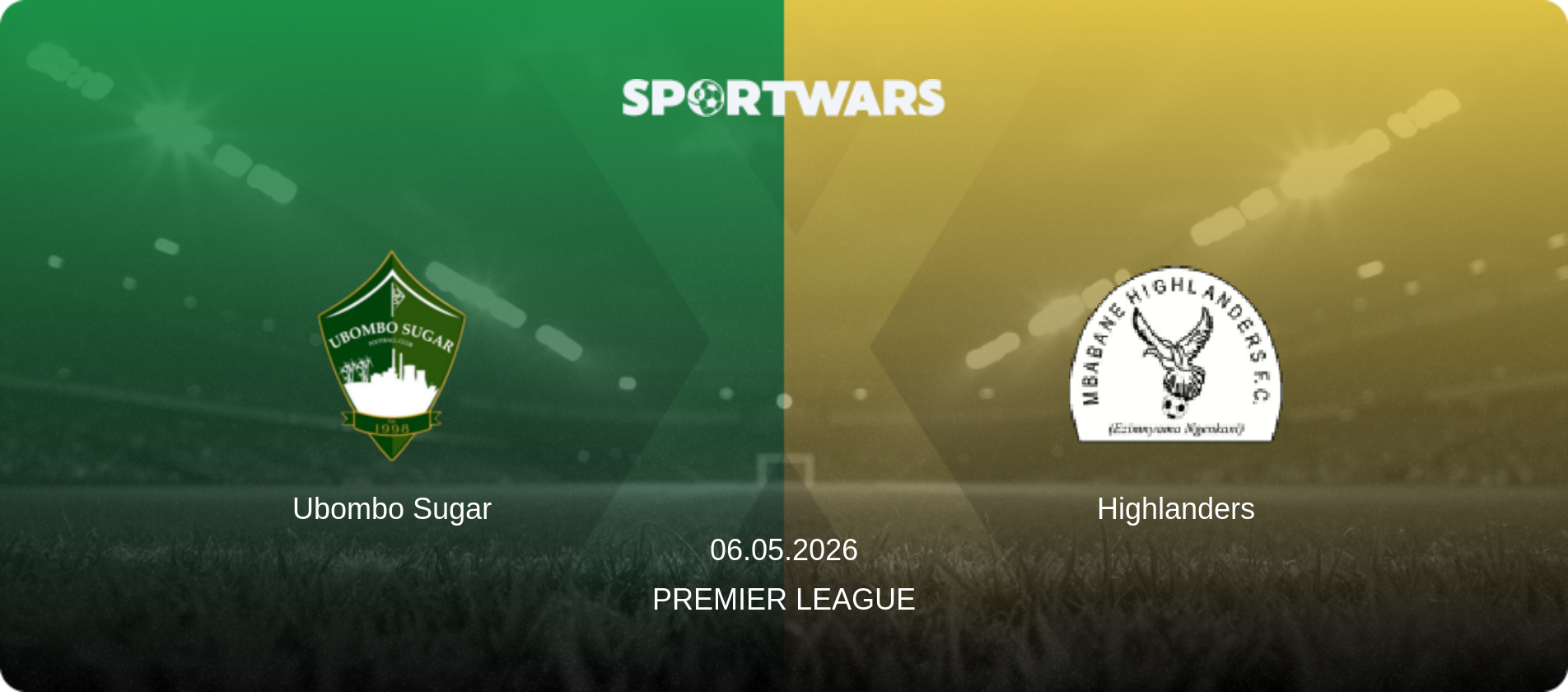 Ubombo Sugar — Highlanders, 06.05.2026 — Premier League (match preview)