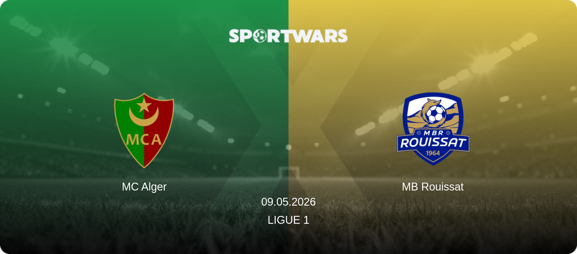 MC Alger — MB Rouissat, 09.05.2026 — Ligue 1 (match preview)