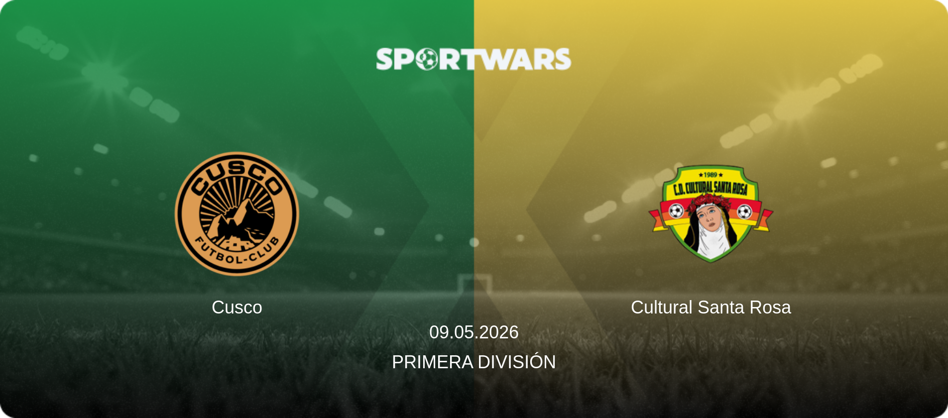 Cusco — Cultural Santa Rosa, 09.05.2026 — Primera División (match preview)
