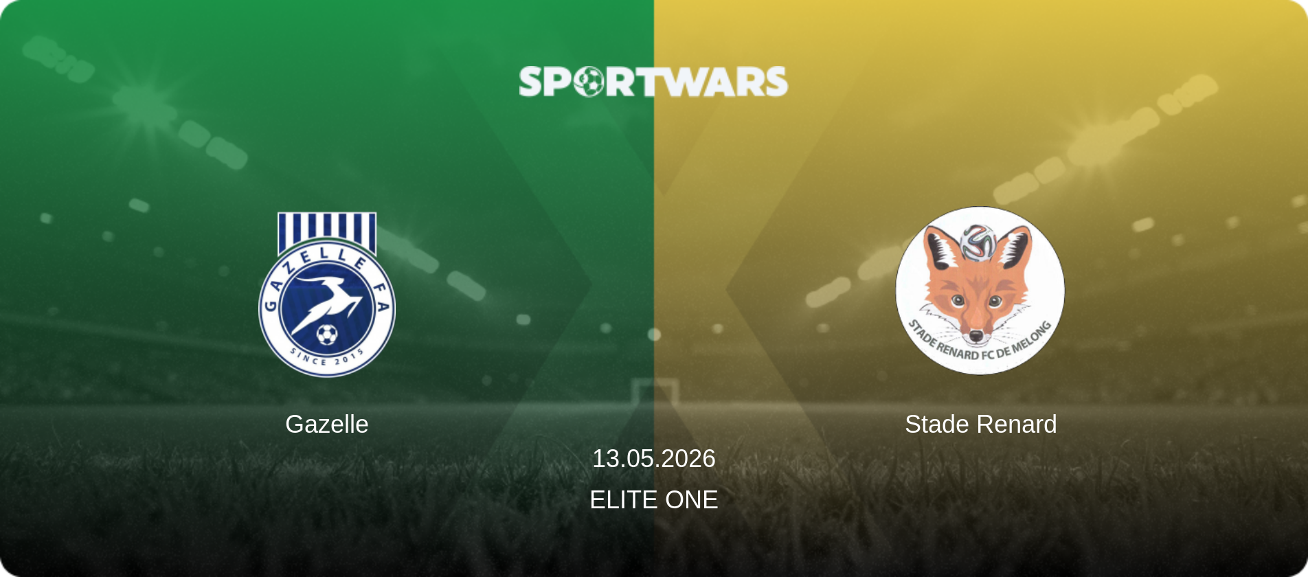 Gazelle — Stade Renard, 13.05.2026 — Elite One (match preview)
