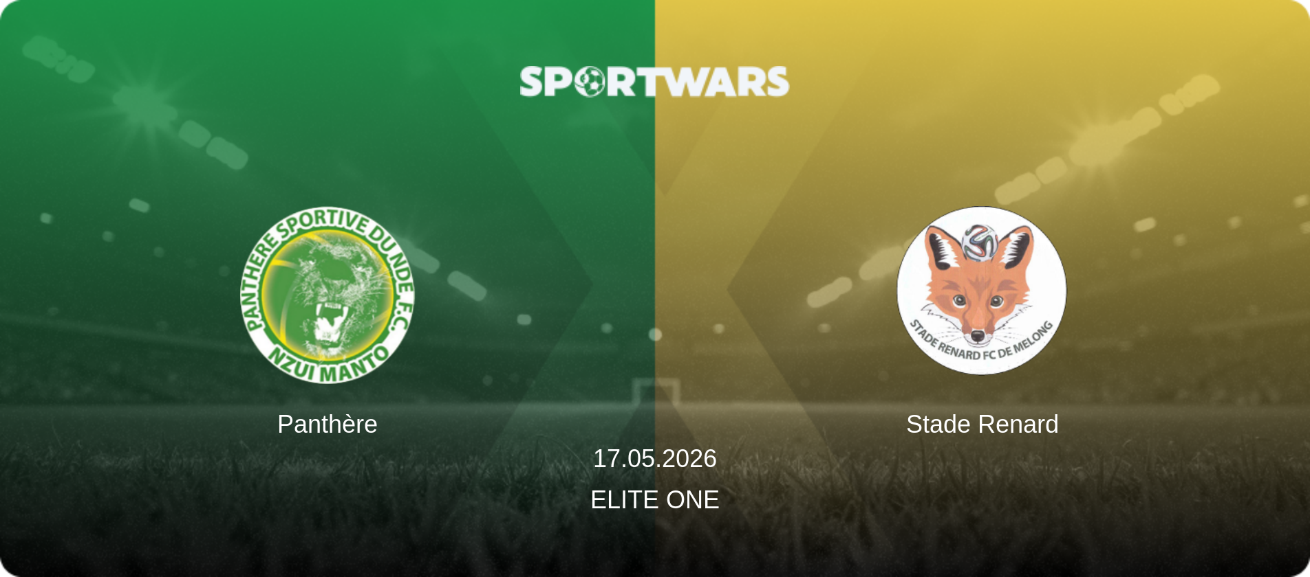Panthère — Stade Renard, 17.05.2026 — Elite One (match preview)