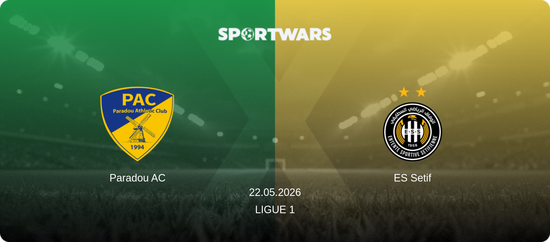 Paradou AC — ES Setif, 22.05.2026 — Ligue 1 (match preview)