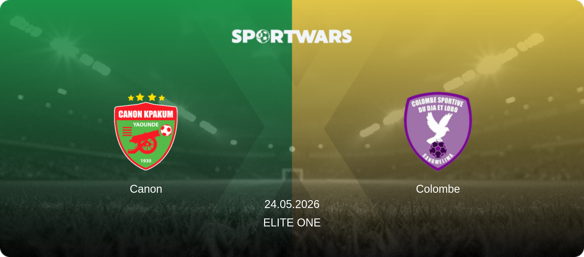 Canon — Colombe, 24.05.2026 — Elite One (match preview)