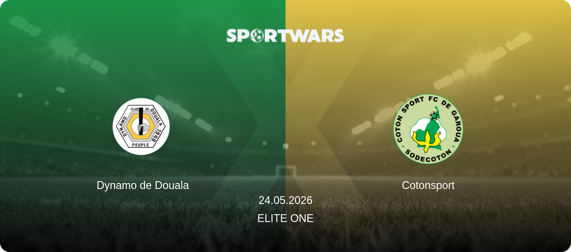 Dynamo de Douala — Cotonsport, 24.05.2026 — Elite One (match preview)
