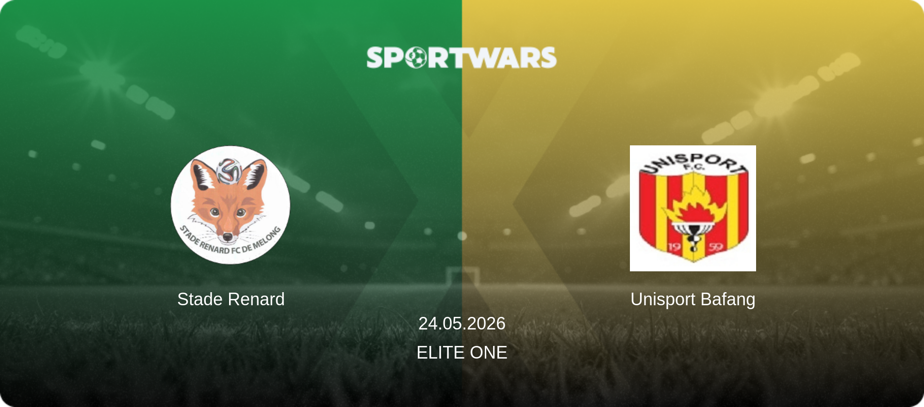 Stade Renard — Unisport Bafang, 24.05.2026 — Elite One (match preview)