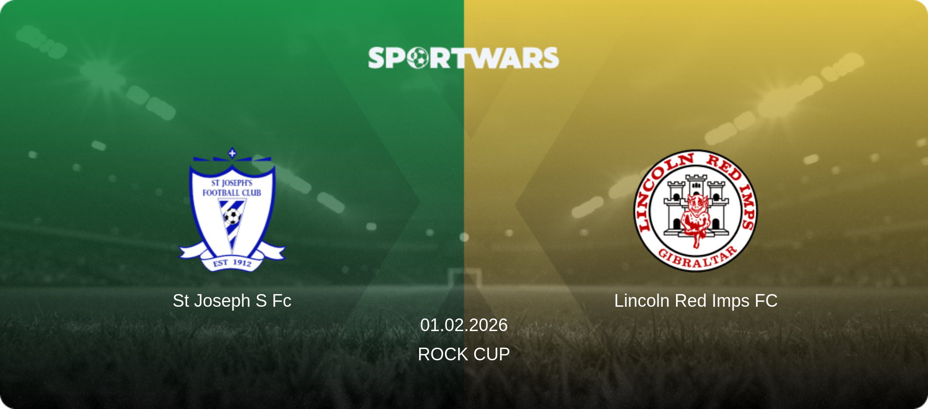 St Joseph S Fc — Lincoln Red Imps FC, 01.02.2026 — Rock Cup (match preview)