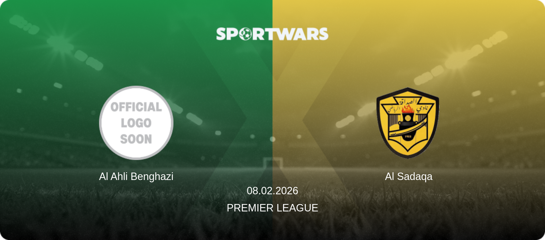 Al Ahli Benghazi — Al Sadaqa, 08.02.2026 — Premier League (match preview)