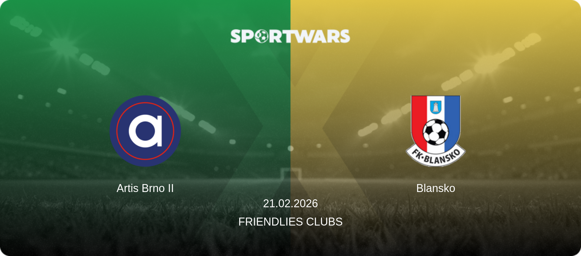 Artis Brno II — Blansko, 21.02.2026 — Friendlies Clubs (match preview)